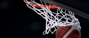Basketball hoop background