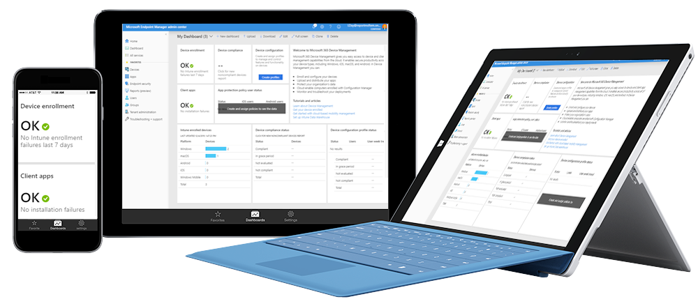 Intune-mockup-3-devices