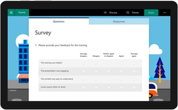 Microsoft-Form-Survey-example