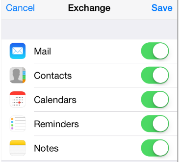 Setting Up Exchange Online on Your iPhone6
